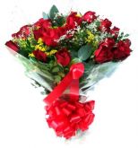 Bouquet Tradicional com 24 Rosas vermelhas